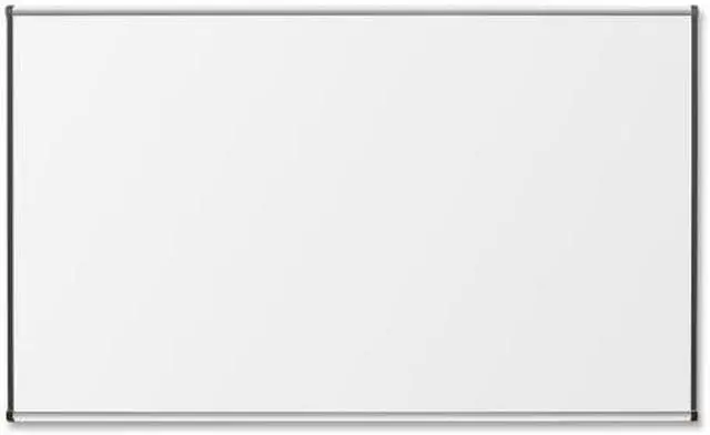 Alt view image 5 of 8 - Lorell Porcelain Board Magnetic 4'x3' Satin Aluminum Frame 55626