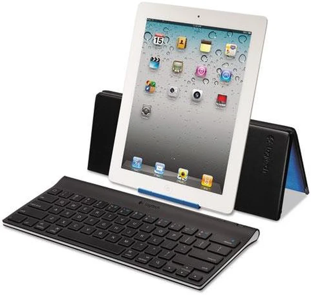 Alt view image 15 of 15 - Logitech Black Tablet Keyboard For iPad Model 920-003676