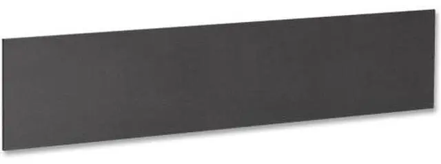 Main image of Lorell Essentials Series Hutch Tackboards - 16.50" Height x 45" Width - Black Fabric Surface - Laminated - 1 / Each  LLR