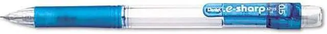 Alt view image 5 of 11 - Pentel .e-Sharp Mechanical Pencil .5 mm Sky Blue Barrel AZ125S