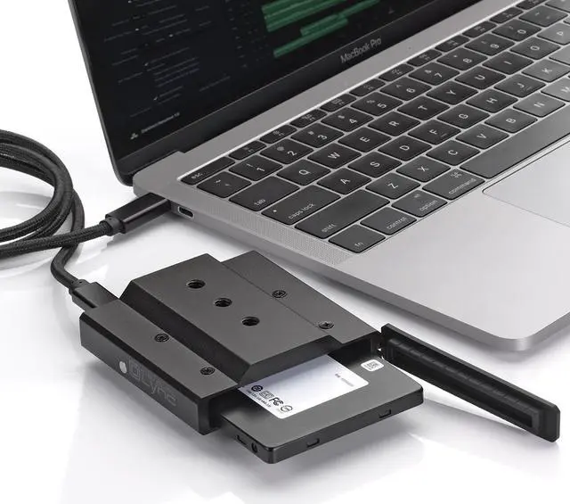 Alt view image 5 of 6 - Oyen Digital Lync USB-C to SSD Camera Drive Dock