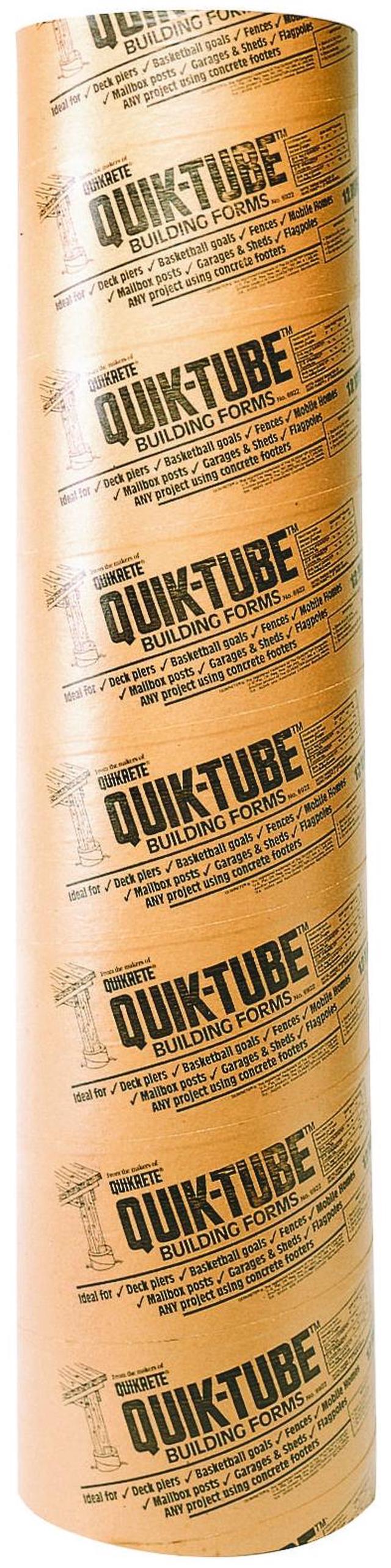 Main image of Quik-Tube 6922-03 Building Form, 12 in Block, Ridged Fiber
