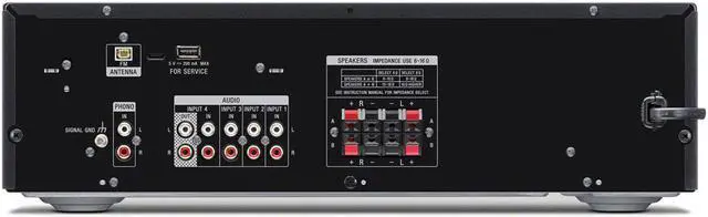 Alt view image 8 of 20 - Sony STRDH190 2-ch Home Stereo Receiver with Phono Inputs & Bluetooth Black