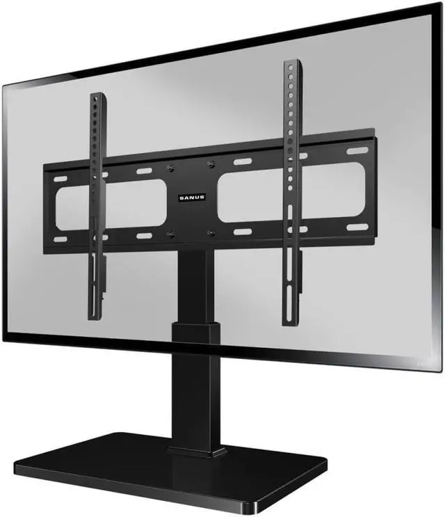 Alt view image 8 of 8 - Sanus VSTV1-B1 Large TV Swivel Base Black