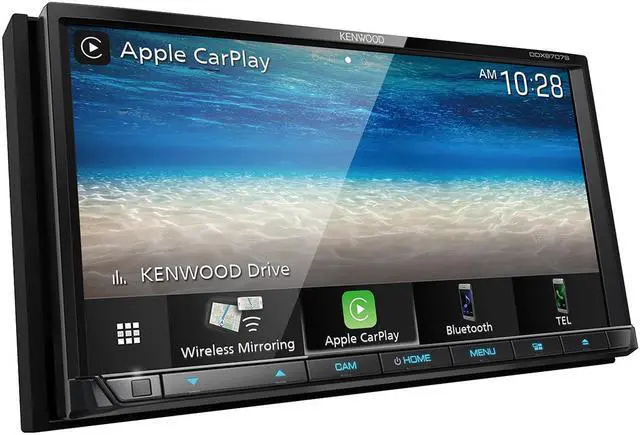 Alt view image 9 of 20 - Kenwood DDX9707S 6.95" DVD Multimedia Receiver w/ Apple CarPlay