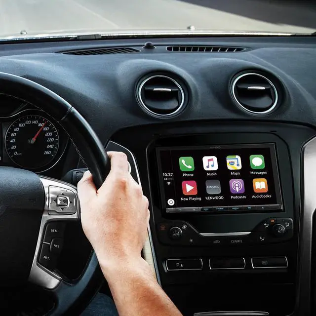 Alt view image 12 of 20 - Kenwood DDX9707S 6.95" DVD Multimedia Receiver w/ Apple CarPlay