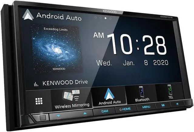 Alt view image 8 of 20 - Kenwood DDX9707S 6.95" DVD Multimedia Receiver w/ Apple CarPlay