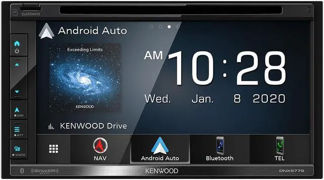 Alt view image 6 of 20 - Kenwood DNX577S 6.8" Garmin Navigation Touchscreen Receiver w/ Apple CarPlay and Android Auto