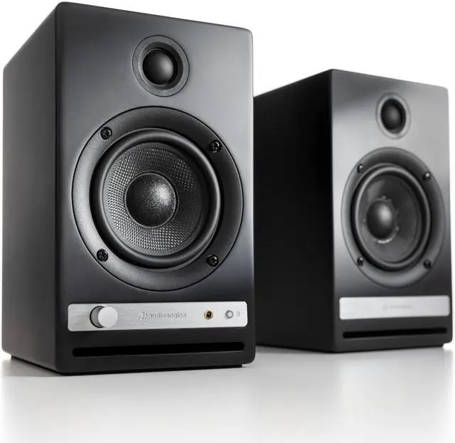 Alt view image 2 of 7 - Audioengine HD4 Wireless Speaker System (Black)