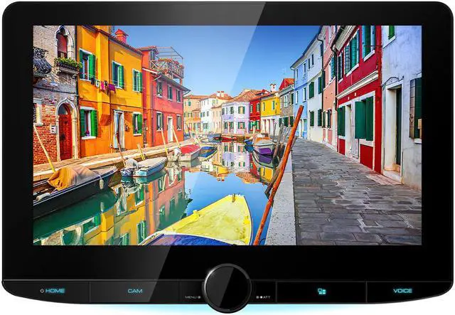 Alt view image 4 of 13 - Kenwood DMX1037S 10.1" High Definition Car Stereo Receiver with Capacitive Touch Panel