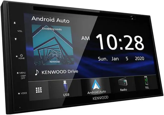 Alt view image 8 of 16 - Kenwood DDX57S 6.8" Capacitive Screen DVD Receiver with Car Play, Android Auto, Bluetooth