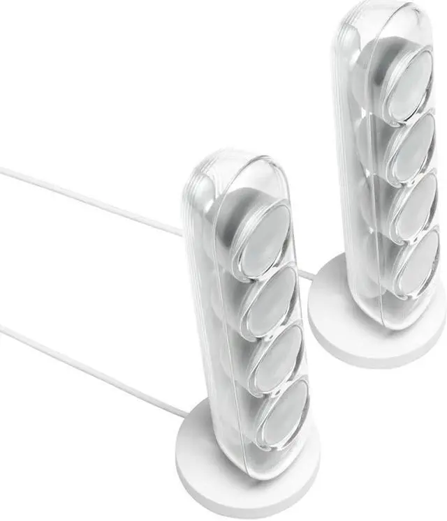 Alt view image 6 of 9 - Harman Kardon SoundSticks IV Bluetooth Speaker System (White)