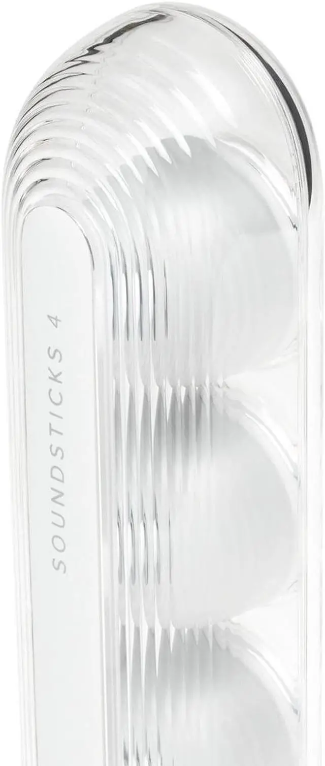 Alt view image 3 of 9 - Harman Kardon SoundSticks IV Bluetooth Speaker System (White)