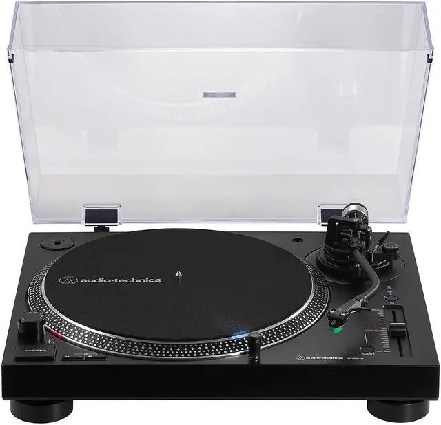Alt view image 2 of 20 - Audio Technica Analog, Wireless & USB Direct-Drive Turntable - Black