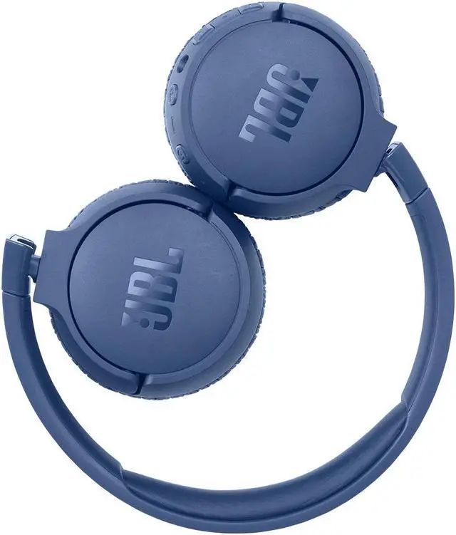 Alt view image 6 of 14 - JBL Tune 660NC Wireless On-Ear Active Noise Cancelling Headphones (Blue)