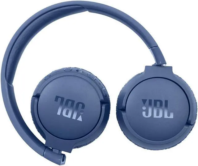 Alt view image 7 of 14 - JBL Tune 660NC Wireless On-Ear Active Noise Cancelling Headphones (Blue)