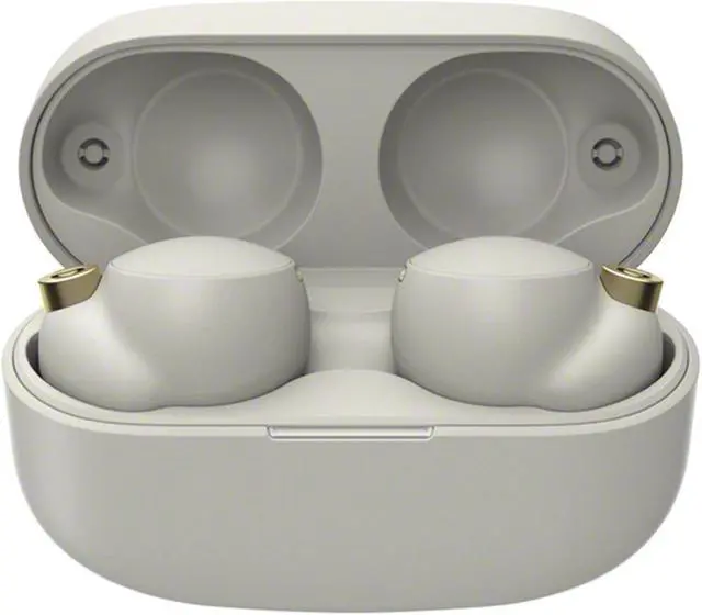 Alt view image 13 of 20 - Sony WF-1000XM4-SILVER Truly Wireless Noise Canceling In-Ear Earbuds (2021)