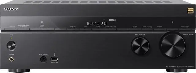 Alt view image 3 of 10 - Sony STR-DN860 7.2-Channel Wi-Fi Network AV Receiver