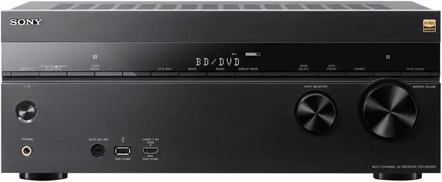 Alt view image 2 of 6 - Sony STRDN1060 7.2 Channel Hi-Res Wifi Network AV Receiver (Black)