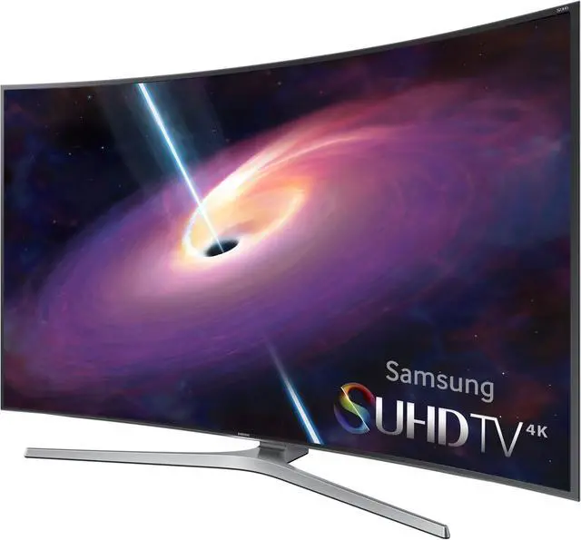 Alt view image 2 of 10 - Samsung UN78JS9100FXZA 78-Inch 2160p 4K SUHD Smart Curved LED TV - Silver (2015)