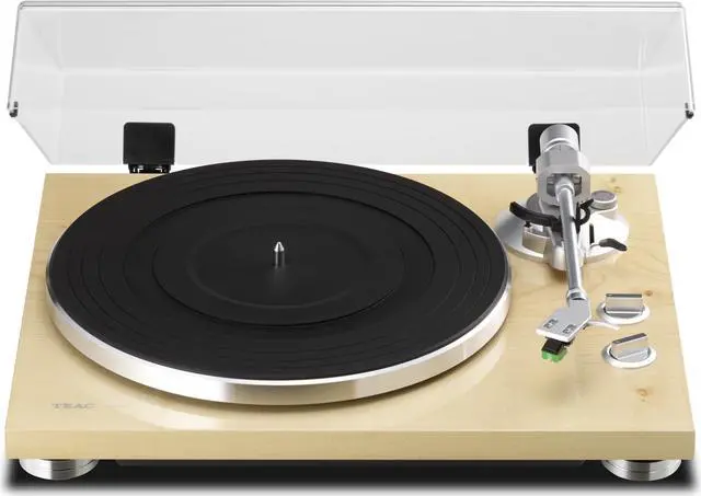 Main image of Teac TN-300 Turntable with Phono EQ and USB, Natural Wood
