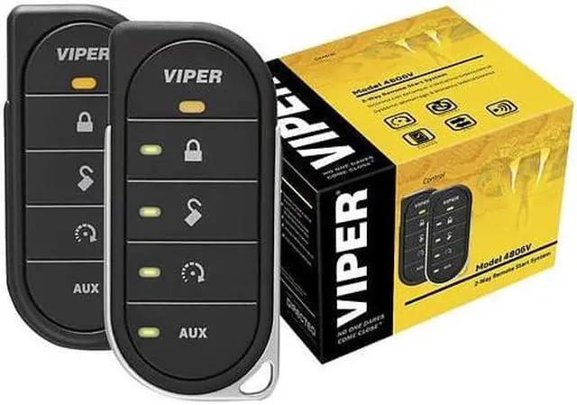 Alt view image 4 of 6 - Viper 4806V 2-Way LED Remote Start System