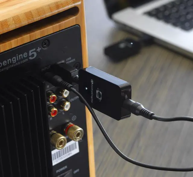 Alt view image 2 of 13 - Audioengine W3 Premium Wireless Audio Adapter Kit
