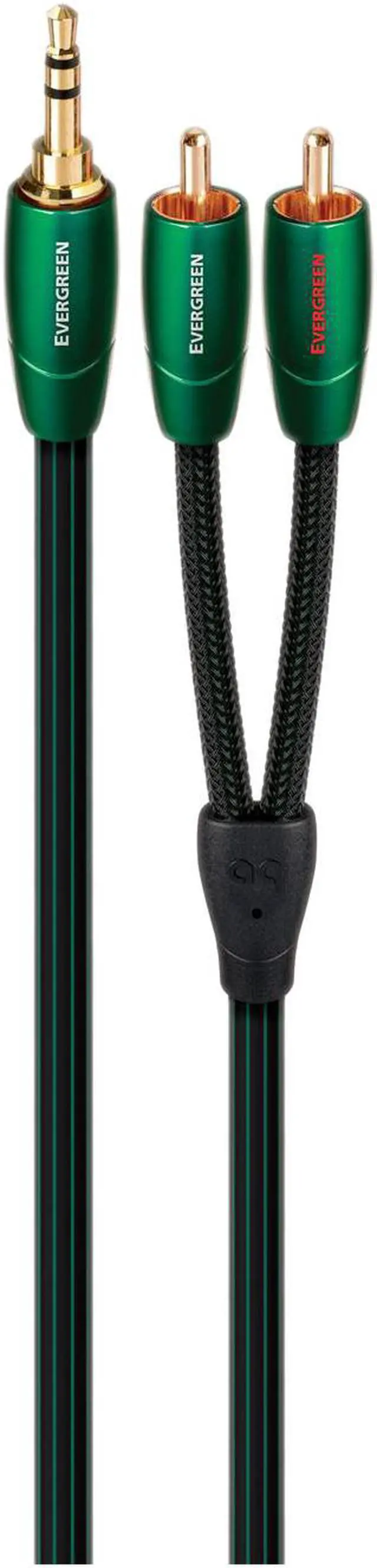 Main image of AudioQuest Evergreen 3.5mm Male to RCA Male Cable - 9.84 ft. (3m)