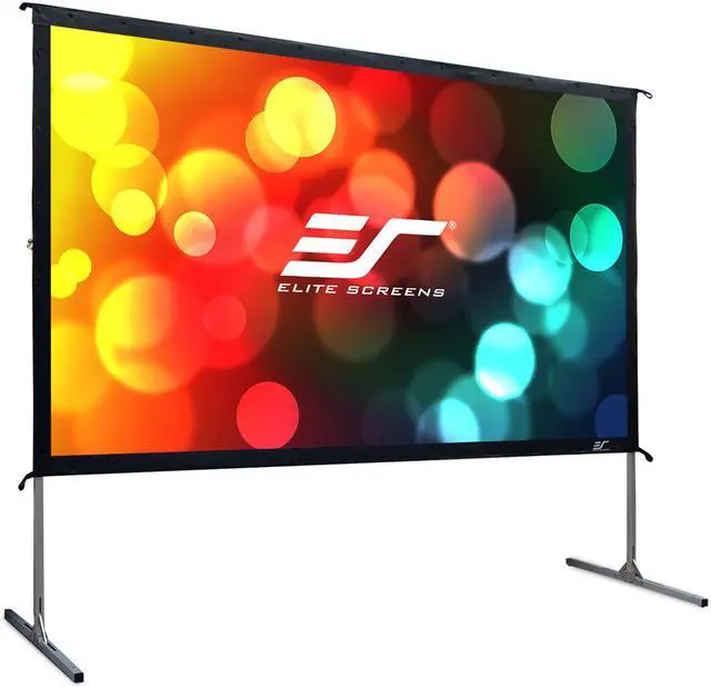 Alt view image 12 of 12 - Elite Screen OMS135H2 Yard Master 2 Series 135" (16:9) Projector Screen