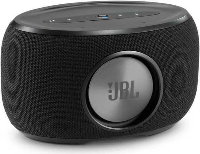 Alt view image 2 of 19 - JBL Link 300 Voice-Activated Speaker (Black)