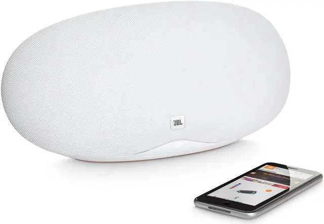 Alt view image 9 of 13 - JBL Playlist Wireless Speaker with Chromecast Built-in (White)