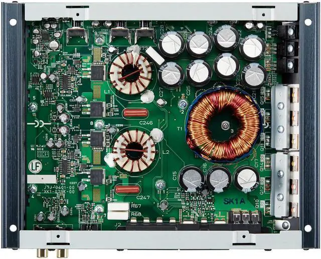 Alt view image 4 of 10 - Kenwood XR601-1 eXcelon 600-Watt Monoblock Subwoofer Amplifier