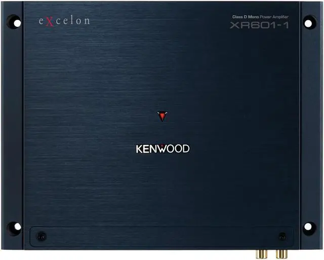 Alt view image 2 of 10 - Kenwood XR601-1 eXcelon 600-Watt Monoblock Subwoofer Amplifier