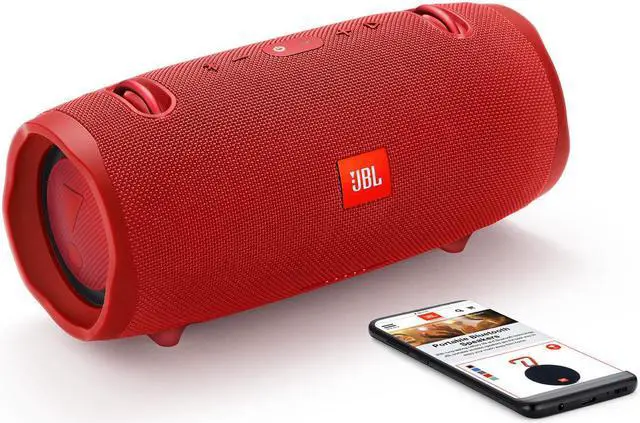 Alt view image 2 of 20 - JBL Xtreme 2 Portable Bluetooth Waterproof Speaker (Red)