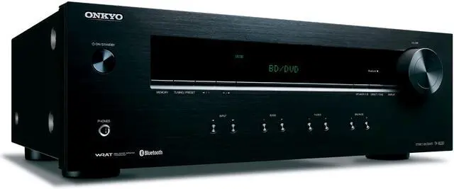 Alt view image 12 of 18 - Onkyo TX-8220 Analog Home Audio/Video Stereo Receiver (Black)