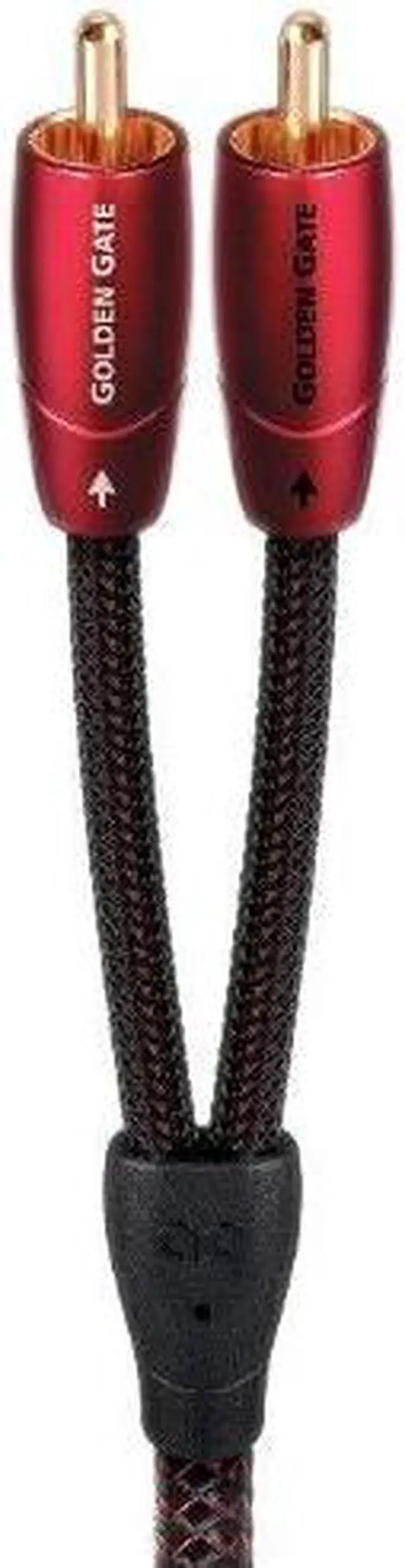 Alt view image 2 of 8 - AudioQuest Golden Gate RCA Male to RCA Male Cables - 6.56 ft. (2m)