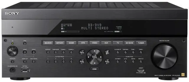 Alt view image 2 of 11 - Sony STR-ZA2100ES 7.2 Channel 4K AV Receiver (Black)