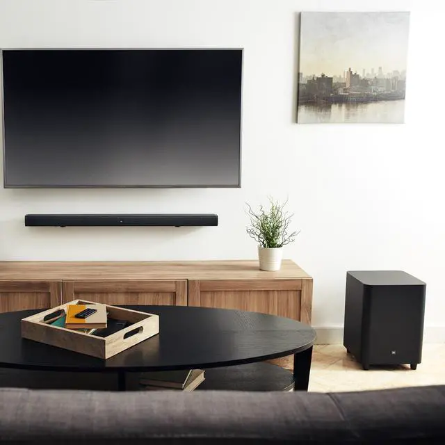 Alt view image 11 of 20 - JBL 3.1-Channel 4K Ultra HD Soundbar with Wireless Subwoofer