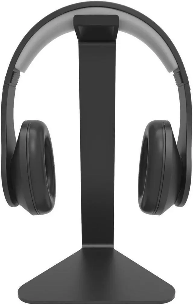 Alt view image 7 of 8 - Kanto H1 Universal Headphone Stand with Curved Silicone Padding, Black
