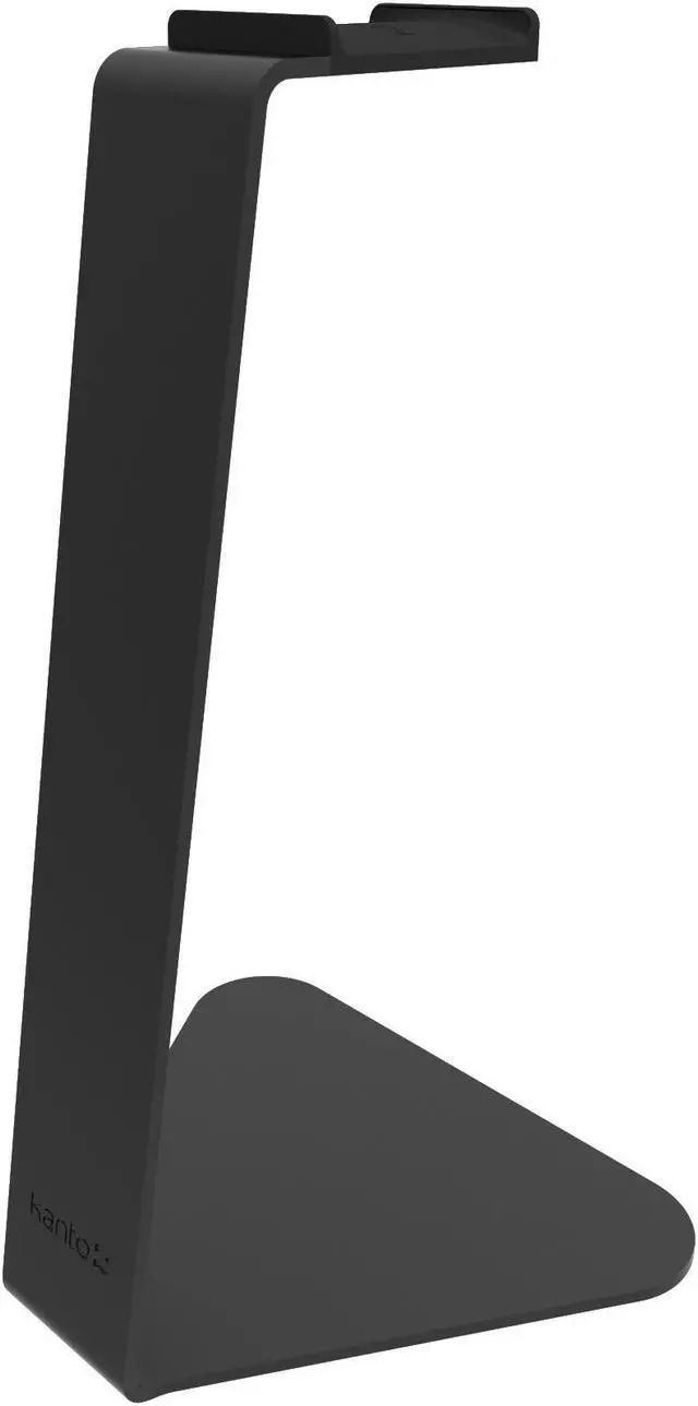 Alt view image 5 of 8 - Kanto H1 Universal Headphone Stand with Curved Silicone Padding, Black