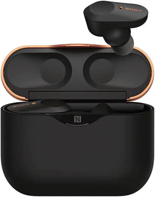 Alt view image 12 of 18 - Sony WF1000XM3 Noise Canceling True Wireless Earbuds - Black