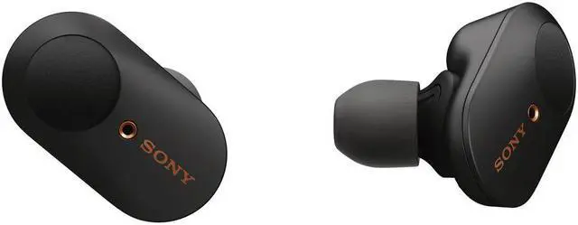 Alt view image 10 of 18 - Sony WF1000XM3 Noise Canceling True Wireless Earbuds - Black
