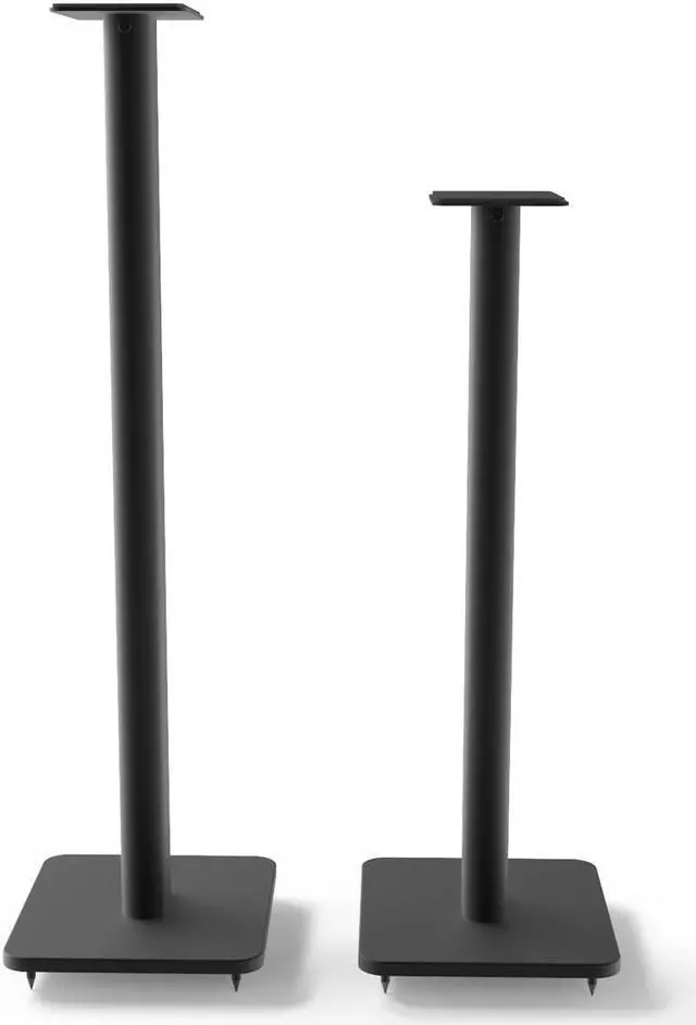 Alt view image 20 of 20 - Kanto SP32PL 32" Bookshelf Speaker Stands, Black