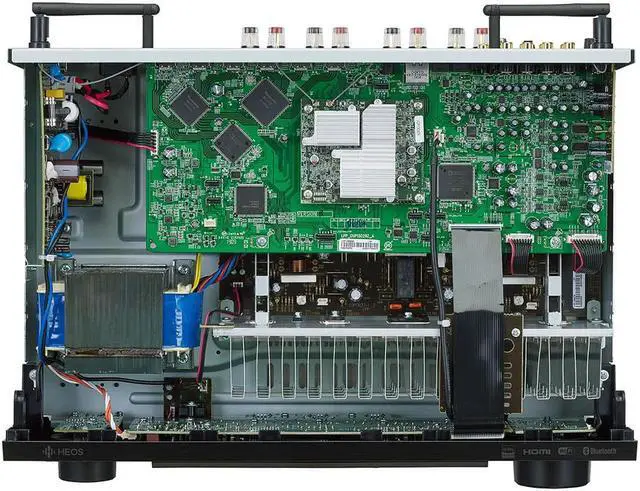 Alt view image 6 of 18 - Denon DRA-800H 2-Channel Stereo Network Receiver for Home Theater | Hi-Fi Amplification | Connects to All Audio Sources - Black