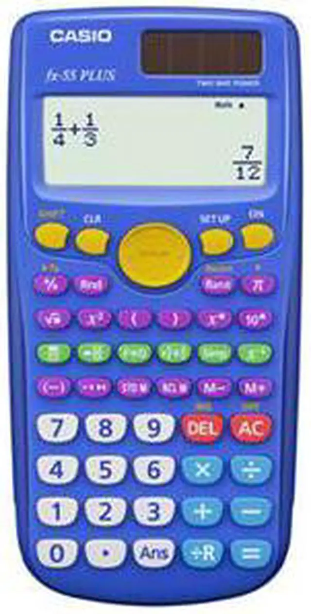 Main image of Casio fx-55Plus Fraction Scientific Calculator