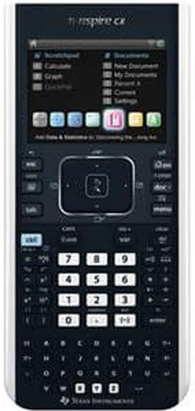 Alt view image 3 of 6 - TI-Nspire CX Handheld Graphing Calculator with Full-Color Display