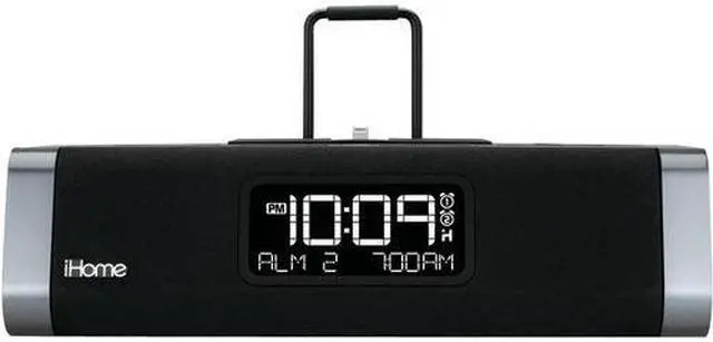 Main image of iHome Dual Charging FM Clock Radio (Black)