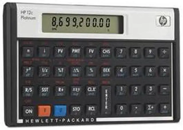 Alt view image 5 of 9 - HP12C Finance Calculator