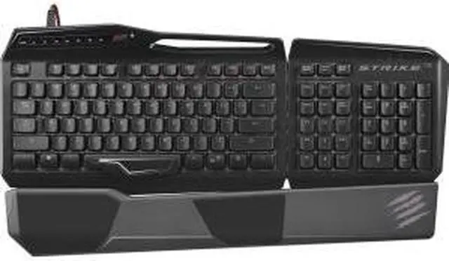 Alt view image 3 of 6 - Mad Catz S.T.R.I.K.E. TE Mechanical Gaming Keyboard for PC