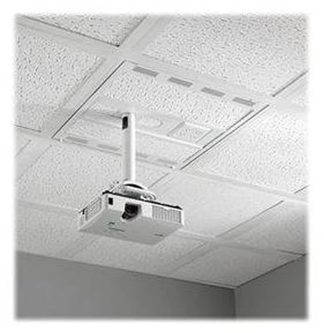 Main image of Chief - Mounting component ( column, ceiling plenum enclosure ) for audio/video components - white